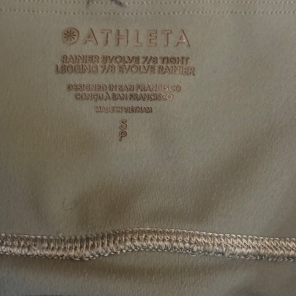 Athleta Rainier High Rise Reflective Stripe Legging - Picture 12 of 16